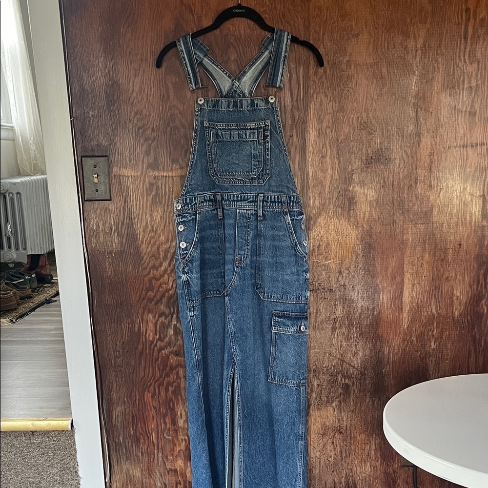 American Eagle Denim Overall Dress